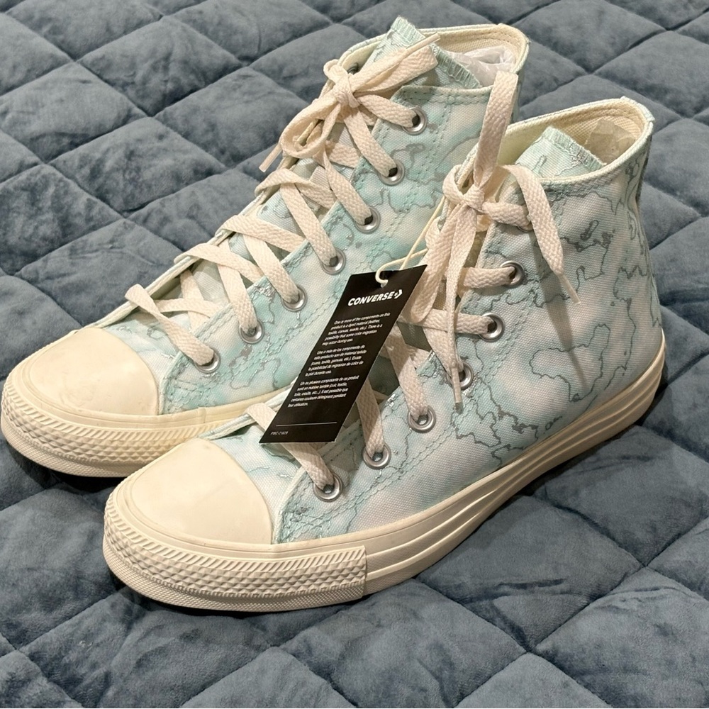 Converse Women's High-Top Sneakers - Cream - Picture 2 of 5